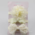 Guangzhou fashion flower bowknot hair accessories for girls wholesale